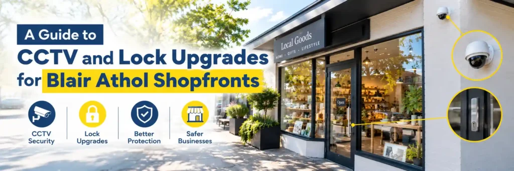 A Guide to CCTV and Lock Upgrades for Blair Athol Shopfronts