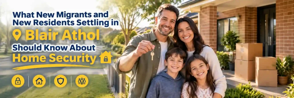 What new migrants and new residents settling in Blair Athol should know about home security